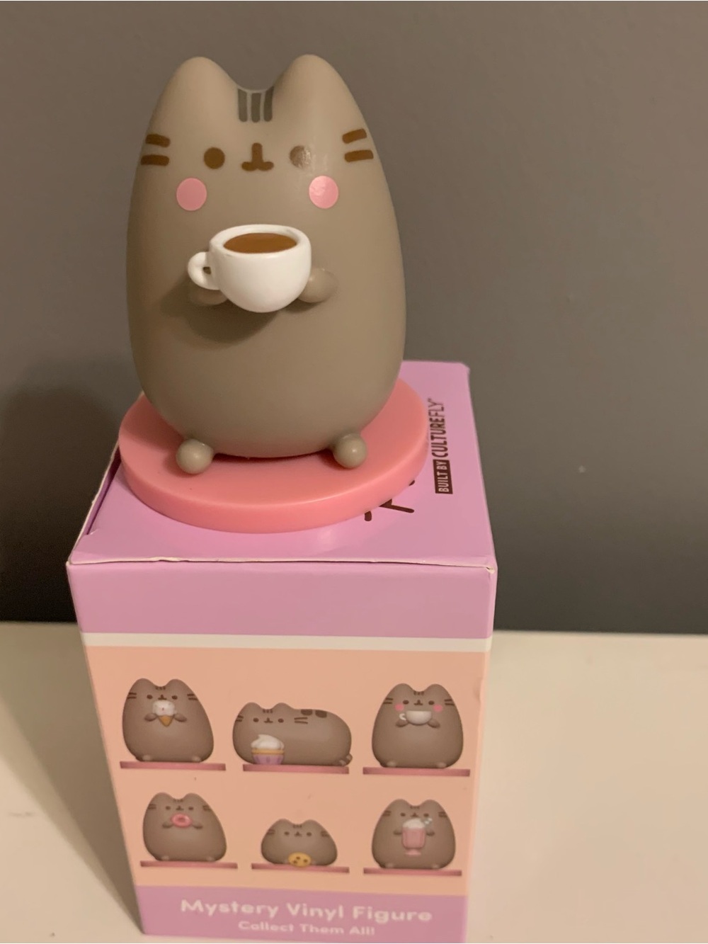 Pusheen Mystery Vinyl Figure Blind Box Pusheen With Coffee